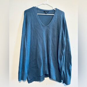 Eileen Fischer navy blue sweater